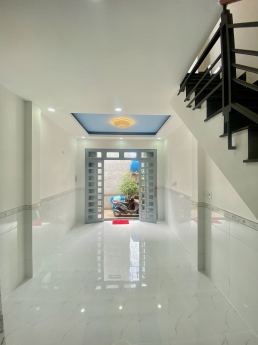 NHÀ NGAY TRUNG TÂM Q6 - THIẾT KẾ ĐẸP - SỔ NỞ HẬU TÀI LỘC.