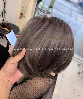 Làm Màu Rêu Khói,Địa Chỉ Nhuộm Tóc Đẹp Giá Rẻ Hoài Đức - Nam Đỗ Hair Salon
