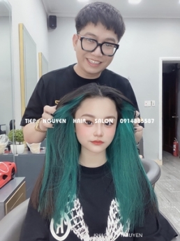 Top 26 kiểu tóc nhuộm hidden ẩn gáy áp đảo mọi phong cách thời trang - Học nghề tóc Tiệp Nguyễn