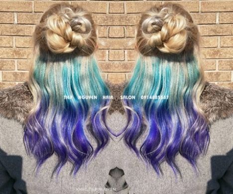 Top 99 kiểu tóc nhuộm hidden ẩn gáy cuốn hút độc đáo cho mọi cô nàng - Học nghề tóc Tiệp Nguyễn