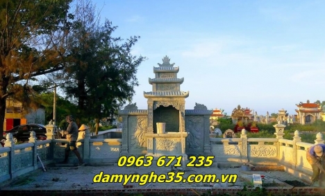 Mẫu lăng mộ đá đẹp bán tại Đồng Tháp