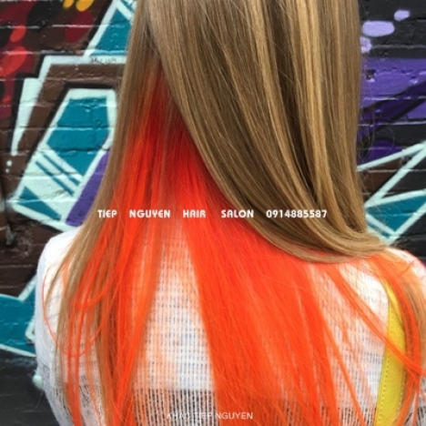 Top 41 kiểu tóc nhuộm hidden ẩn gáy cuốn hút độc đáo cho mọi cô nàng - Học nghề tóc Tiệp Nguyễn
