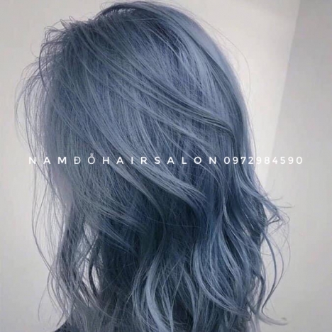 Làm Màu Tím Khói, Địa Chỉ Nhuộm Tóc Đẹp Uy Tín Giá Rẻ Hoài Đức - Nam Đỗ Hair Salon