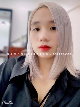 Làm Màu Khói Trắng, Địa Chỉ Nhuộm Tóc Đẹp Uy Tín Giá Rẻ Hoài Đức - Nam Đỗ Hair Salon