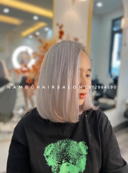 Làm Màu Khói Trắng, Địa Chỉ Nhuộm Tóc Đẹp Uy Tín Giá Rẻ Hoài Đức - Nam Đỗ Hair Salon