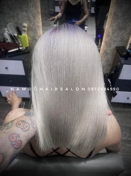 Làm Màu Tím, Địa Chỉ Nhuộm Tóc Đẹp Giá Rẻ Hoài Đức- Nam Đỗ Hair Salon