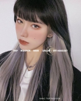 Top 24 kiểu tóc nhuộm hidden ẩn gáy áp đảo mọi phong cách thời trang - Học nghề tóc Tiệp Nguyễn
