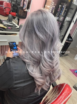 Làm Màu Tím Sữa, Địa Chỉ Nhuộm Tóc Đẹp Giá Rẻ Hoài Đức - Nam Đỗ Hair Salon