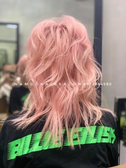 Làm Màu Hồng Trà Sữa, Địa Chỉ Nhuộm Tóc Đẹp Giá Rẻ Hoài Đức - Nam Đỗ Hair Salon