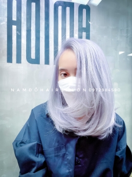 Làm Màu Rêu Khói Sáng, Địa Chỉ Nhuộm Tóc Đẹp Giá Rẻ Hoài Đức. -Nam Đỗ Hair Salon
