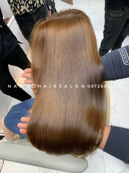 Làm Màu Nâu Vàng,Địa Chỉ Nhuộm Tóc Đẹp Giá Rẻ Hoài Đức - Nam Đỗ Hair Salon