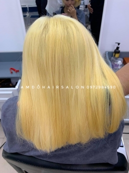 Làm Màu Xanh Bule, Đại Chỉ Nhuộm Tóc Uy Tín Giá Rẻ Hoài Đức - Nam Đỗ Hair Salon