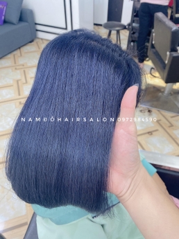 Làm Màu Xanh Khói, Địa Chỉ Nhuộm Tóc Đẹp Giá Rẻ Hoài Đức - Nam Đỗ Hair Salon