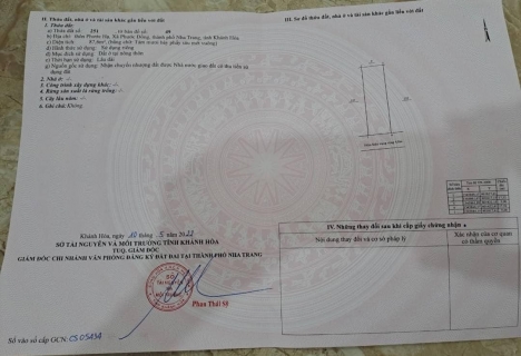 Bán Lô Đất Phước Hạ ,Phước Đồng thành phố Nha Trang Khánh Hòa
