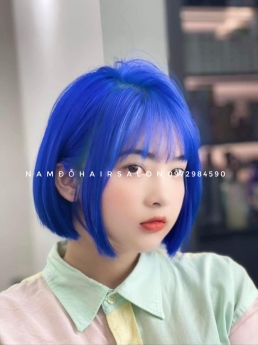 Làm Màu Xanh Ngọc, Địa Chỉ Nhuộm Tóc Đẹp Giá Rẻ Hoài Đức - Nam Đỗ Hair Salon