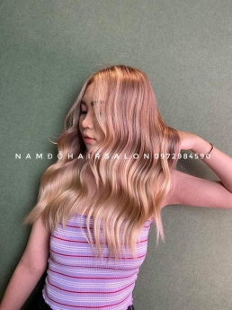 Làm Màu Vàng Trắng, Địa Chỉ Nhuộm Tóc Đẹp Giá Rẻ Hoài Đức - Nam Đỗ Hair Salon