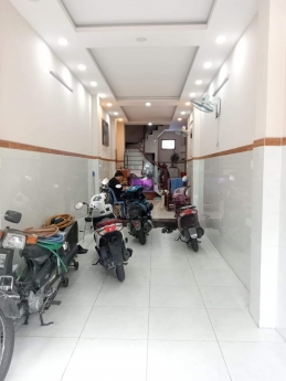 MTKD An Dương Vương Phường 13 Quận 6 67m2 Nở hậu 4 tầng BTCT Hoàn công đủ. Giá chỉ 11 tỷ TL