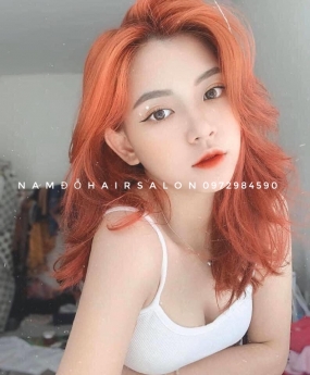 Làm Màu Cam, Địa Chỉ Nhuộm Tóc Đẹp Uy Tín Giá Rẻ Hoài Đức - Nam Đỗ Hair Salon
