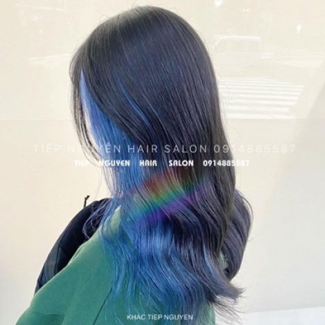 Top 39 kiểu tóc nhuộm hidden ẩn gáy áp đảo mọi phong cách thời trang - Học nghề tóc Tiệp Nguyễn