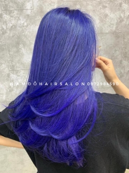 Làm Màu Xanh Bule, Đại Chỉ Nhuộm Tóc Đẹp Giá Rẻ Hoài Đức - Nam Đỗ Hair Salon