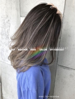 Top 38 kiểu tóc nhuộm hidden ẩn gáy áp đảo mọi phong cách thời trang - Học nghề tóc Tiệp Nguyễn