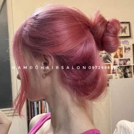 Làm Màu Hồng,Địa Chỉ Nhuộm Tóc Đẹp Giá Rẻ Hoài Đức - Nam Đỗ Hair Salon