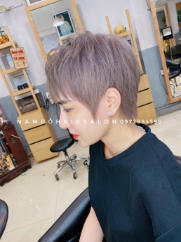 Làm Màu Tím Sữa, Địa Chỉ Nhuộm Tóc Đẹp Giá Rẻ Hoài Đức - Nam Đỗ Hair Salon
