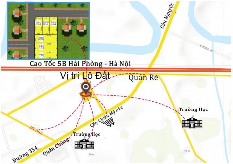 chính chủ bán ô đất nằm trên ngõ phố Trần Đức Vượng cách trung tâm thương mại Mỹ Đức An Lão Hải
