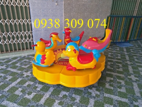 Mâm xoay composite 5 con thú dành cho bé