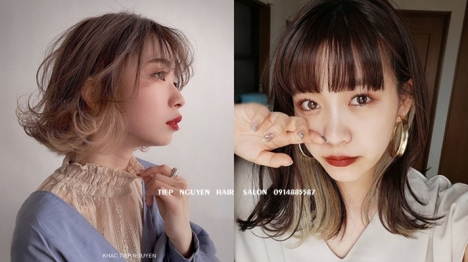 Top 2 kiểu nhuộm hidden ẩn gáy mới lạ cực sang cho nàng - Học nghề tóc Tiệp Nguyễn