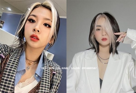 Top 80 kiểu nhuộm hidden ẩn gáy mới lạ cực sang cho nàng - Học nghề tóc Tiệp Nguyễn