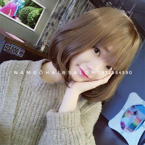 Uốn Cụp Phồng,Cắt Tỉa Tóc Ngang Vai Đẹp Giá Rẻ Hoài Đức - Nam Đỗ Hair Salon