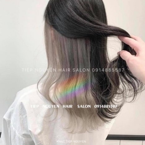 Top 54 kiểu nhuộm hidden ẩn gáy mới lạ kiêu sa dành cho phái nữ - Học nghề tóc Tiệp Nguyễn
