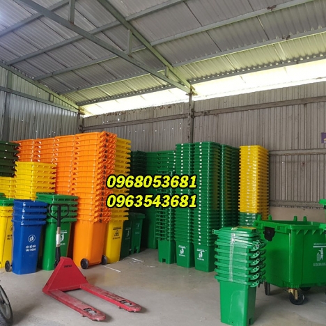 Thùng rác công cộng với các loại dung tích giá rẻ tại TPHCM