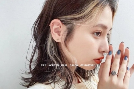 Top 3 kiểu nhuộm hidden ẩn gáy mới lạ kiêu sa dành cho phái nữ - Học nghề tóc Tiệp Nguyễn
