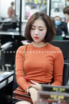 Uốn Tóc,Cắt Tỉa Tóc Bob Mái Bay Đẹp Giá Rẻ Hoài Đức - Nam Đỗ Hair Salon