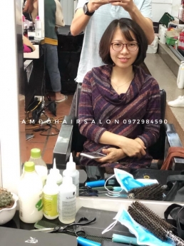Uốn Cụp Phồng,Cắt Tỉa Tóc Bob Đẹp Giá Rẻ Hoài Đức - Nam Đỗ Hair Salon