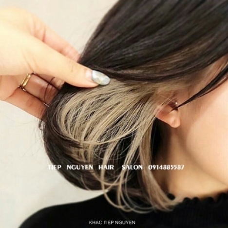 Top 15 kiểu nhuộm hidden ẩn gáy mới lạ kiêu sa dành cho phái nữ - Học nghề tóc Tiệp Nguyễn