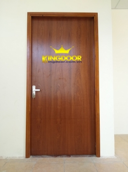 Cửa gỗ mdf veneer an cường - Cửa phòng ngủ