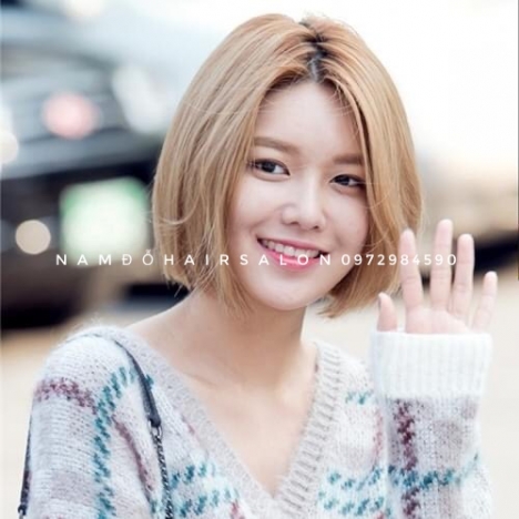 Top Salon Uốn Cụp Phồng Tóc Ngang Vuông Đẹp Giá Rẻ Hoài Đức- Nam Đỗ Hair Salon