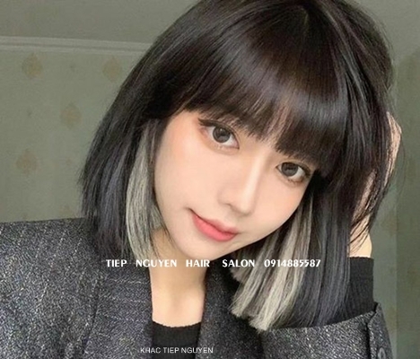 Top 23 kiểu nhuộm hidden ẩn gáy mới lạ kiêu sa dành cho phái nữ - Học nghề tóc Tiệp Nguyễn
