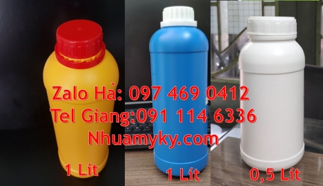 chai nhựa đựng thuốc thủy sản, chai nhựa đựng nông dược chai nhựa pet 50 ml Chai 30 ml, chai nhựa