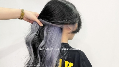 Top 7 kiểu nhuộm hidden ẩn gáy mới lạ kiêu sa dành cho phái nữ - Học nghề tóc Tiệp Nguyễn