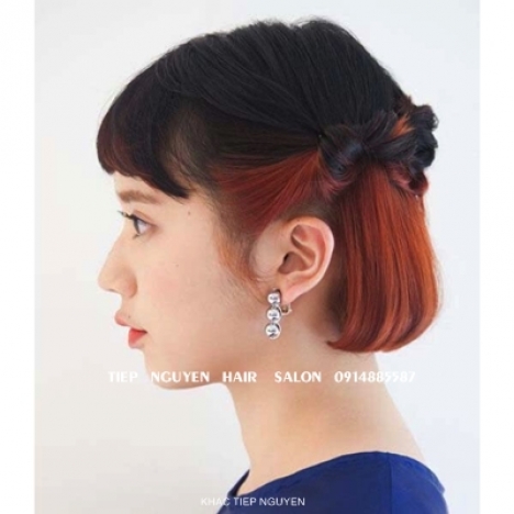 Top 58 kiểu nhuộm hidden ẩn gáy mới lạ cực sang cho nàng - Học nghề tóc Tiệp Nguyễn