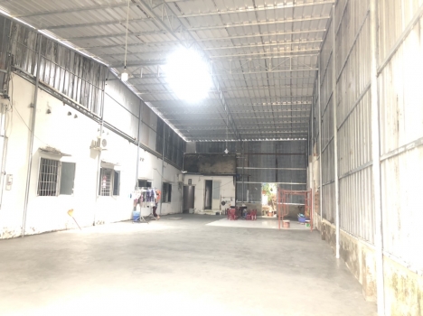 Cho thuê 500m vuông kho xưởng phường tân phong biên hòa