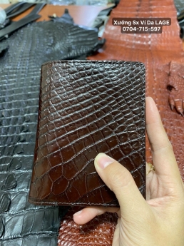 Ví Cá Sấu Sale Chất Da Loại 1 - Tận Xưởng Không Qua Trung Gian