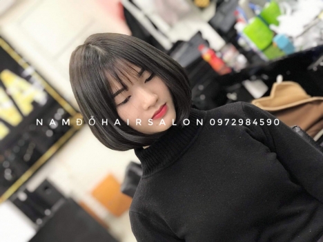 Top Salon Uốn Cụp Tóc Ngang Vuông Uy Tín Giá Rẻ Hoài Đức - Nam Đỗ Hair Salon