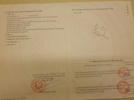 Bán nhà mới đẹp giá rẻ 4 tầng trong ngõ 389 Lê Lợi, để lại toàn bộ nội thất mới đẹp chỉ việc xách