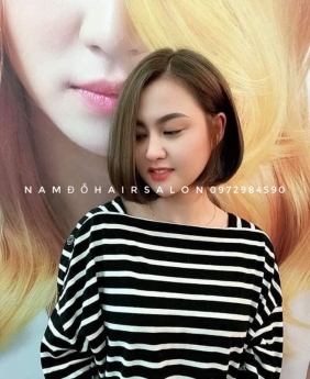 Uốn Tóc,Cắt Tỉa Tóc Bob Mái Bay Đẹp Giá Rẻ Hoài Đức - Nam Đỗ Hair Salon