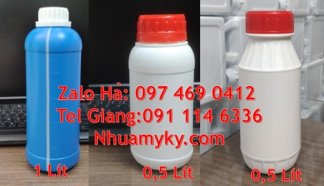 chai nhựa đựng thuốc thủy sản, chai nhựa đựng nông dược chai nhựa pet 50 ml Chai 30 ml, chai nhựa